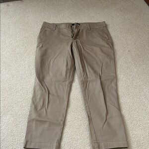 Banana Republic Women's Tan Cropped Pants